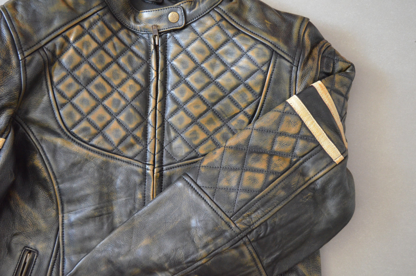 Blouson Moto Wax pour Femme