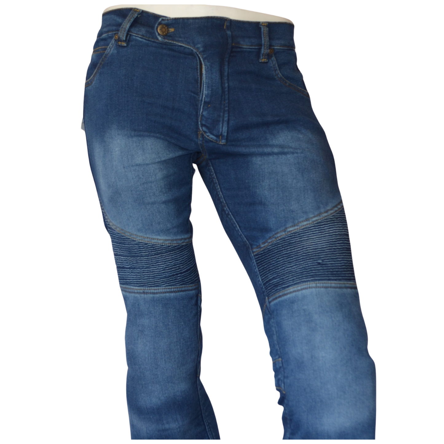 Pantalon Jean Moto Homme Renforcé avec Protections