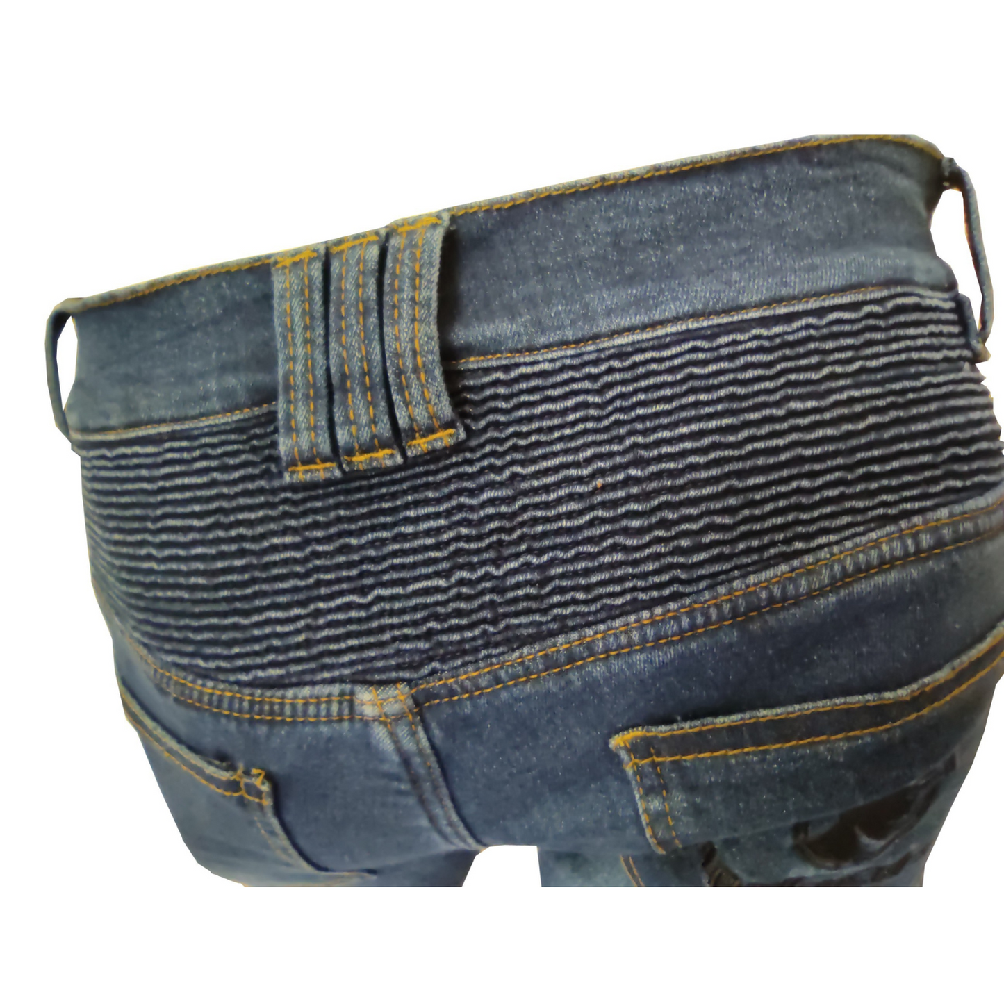 Pantalon Jean Moto Homme Renforcé avec Protections