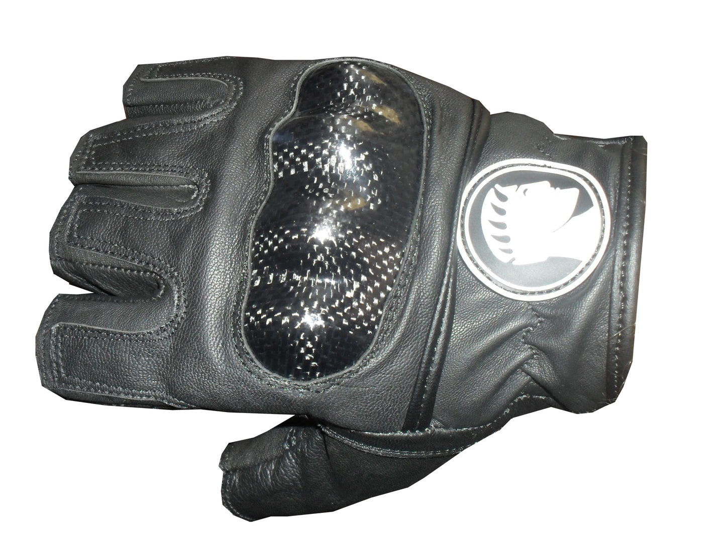 Gants Moto Mitaine Noir