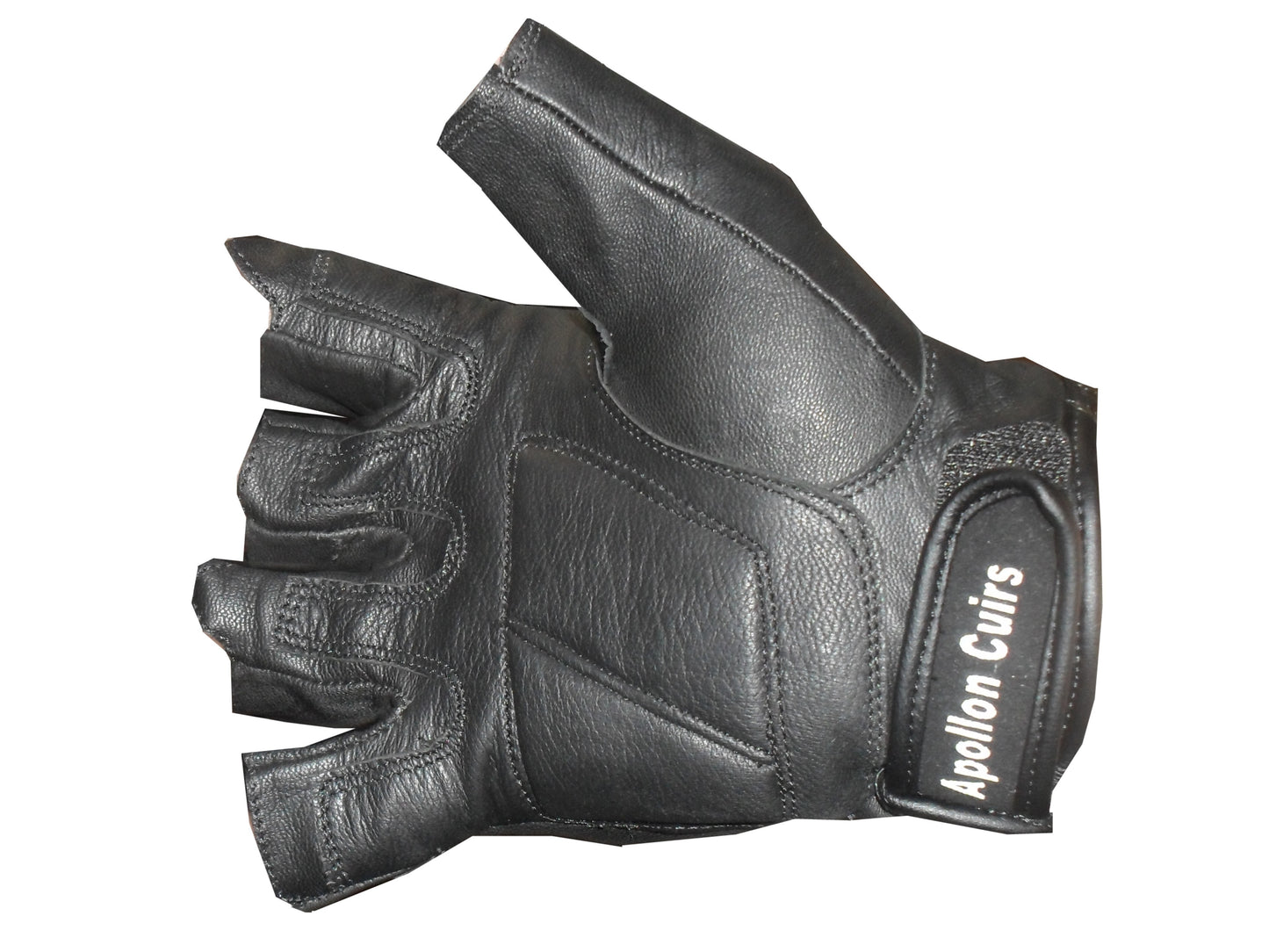 Gants Moto Mitaine Noir