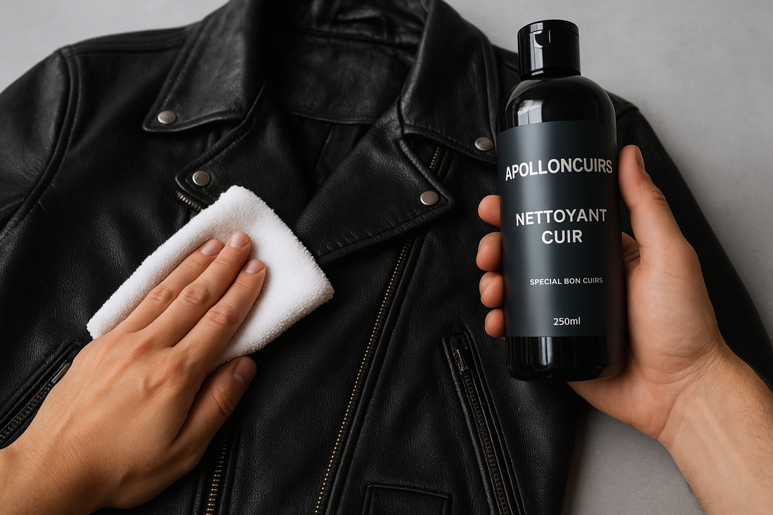 Comment nettoyer un blouson moto en cuir?