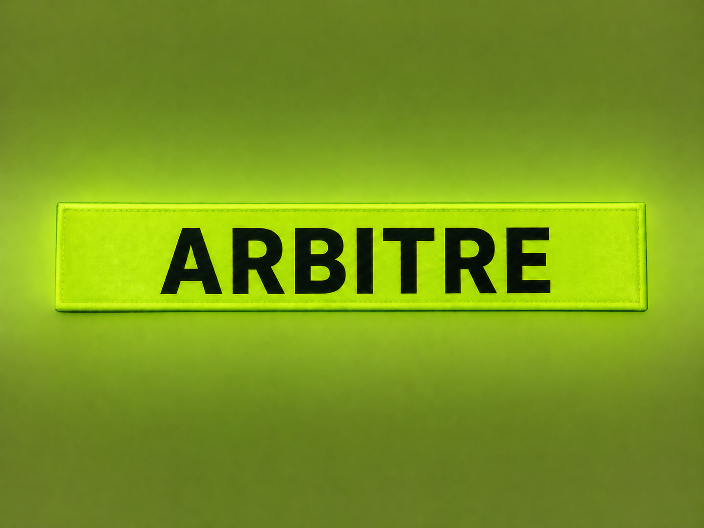 Scratch dorsal jaune ARBITRE