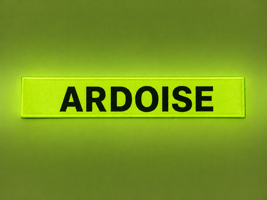 Scratch dorsal jaune ARDOISE
