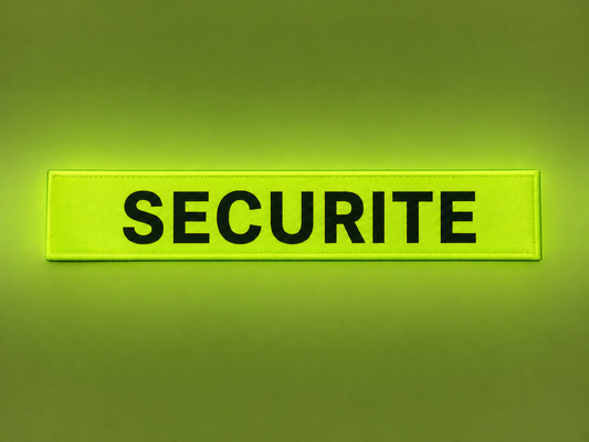 Scratch dorsal jaune SECURITE