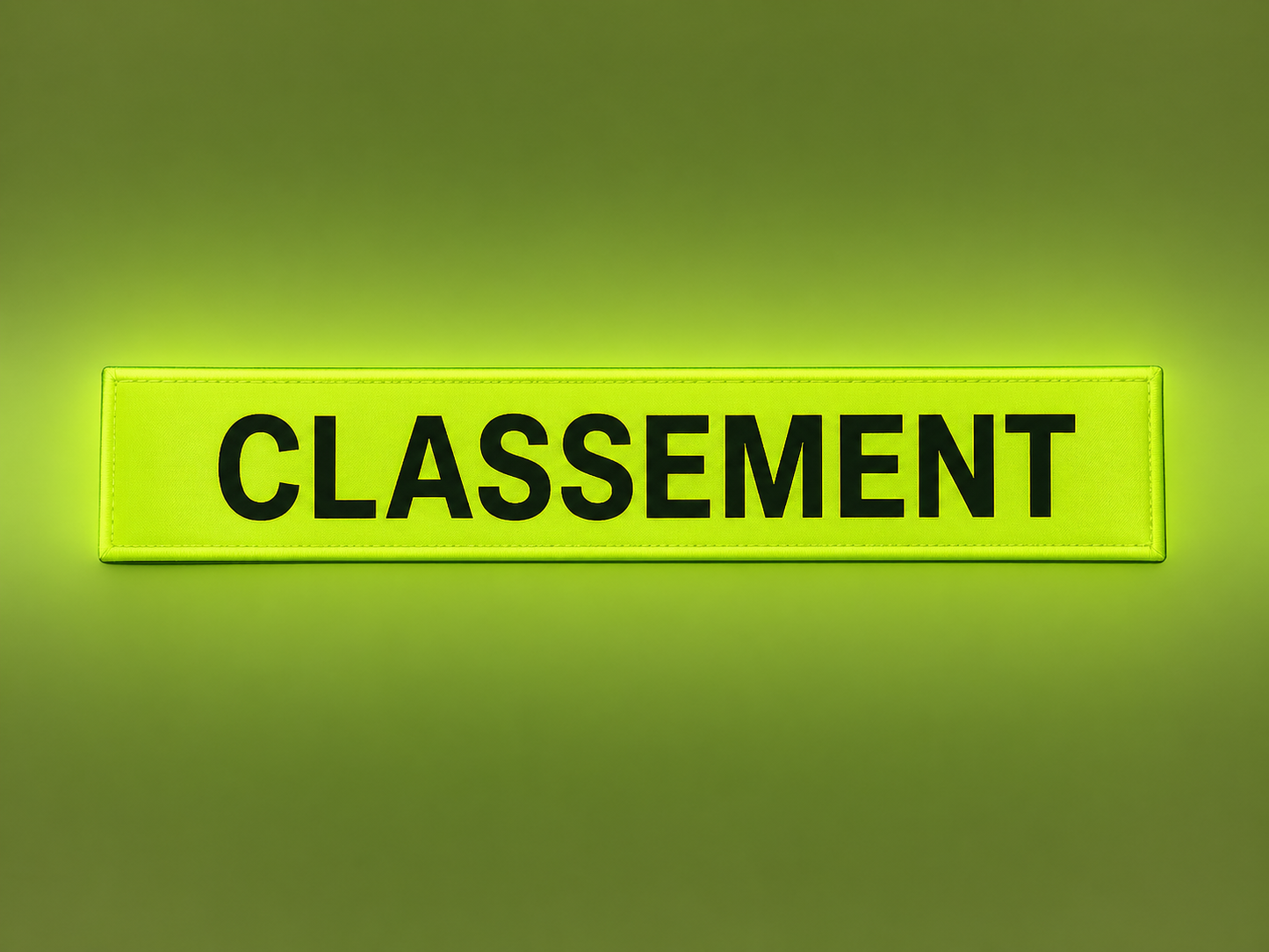 Scratch dorsal jaune CLASSEMENT