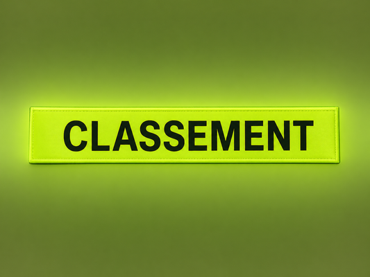 Scratch dorsal jaune CLASSEMENT