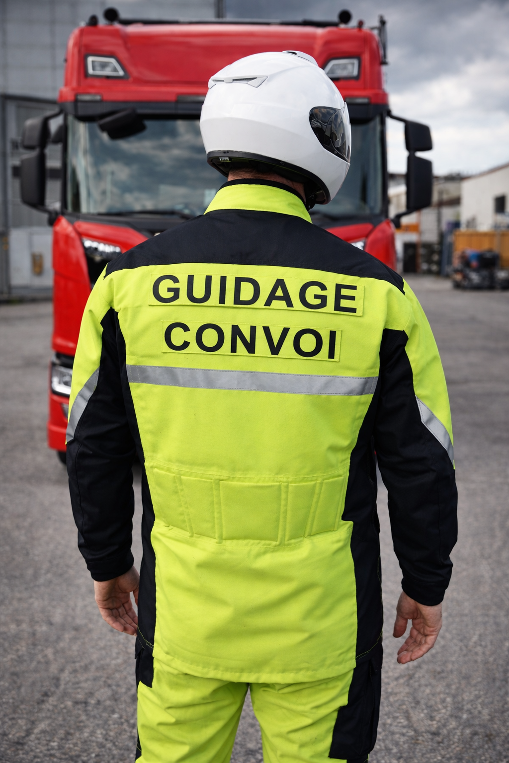 Veste Guideur Convoi Sécurité Course cycliste