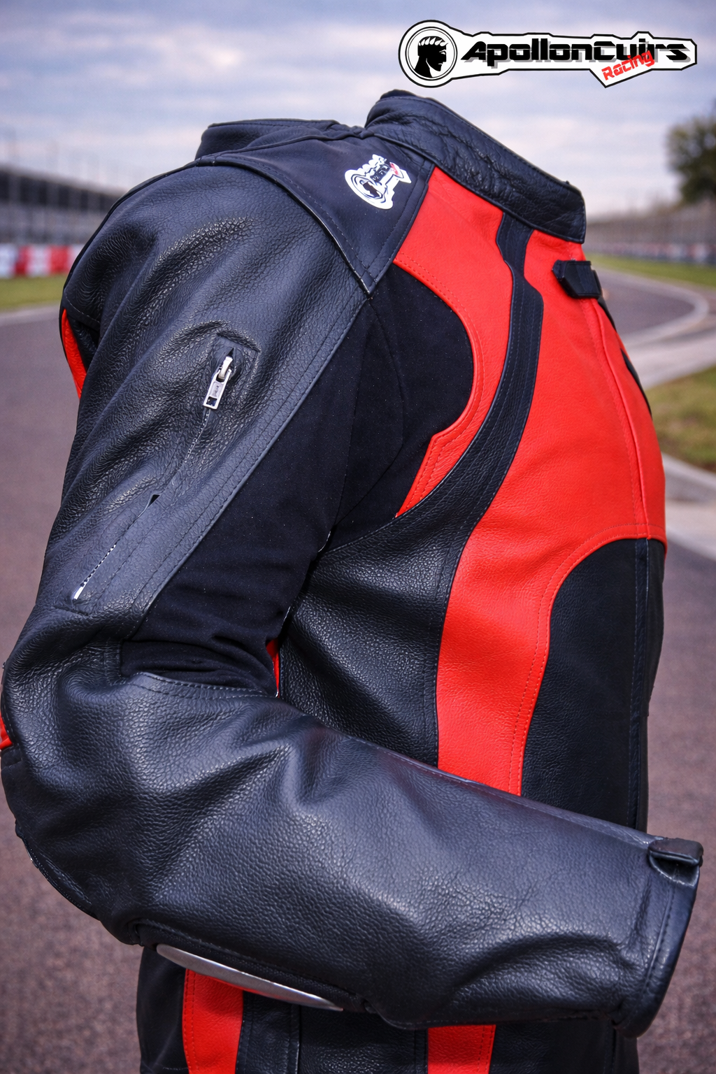 Combinaison moto cuir pour Homme