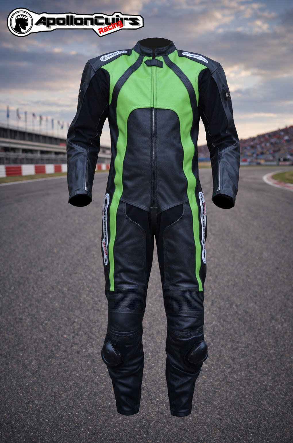 Combinaison moto cuir pour Homme