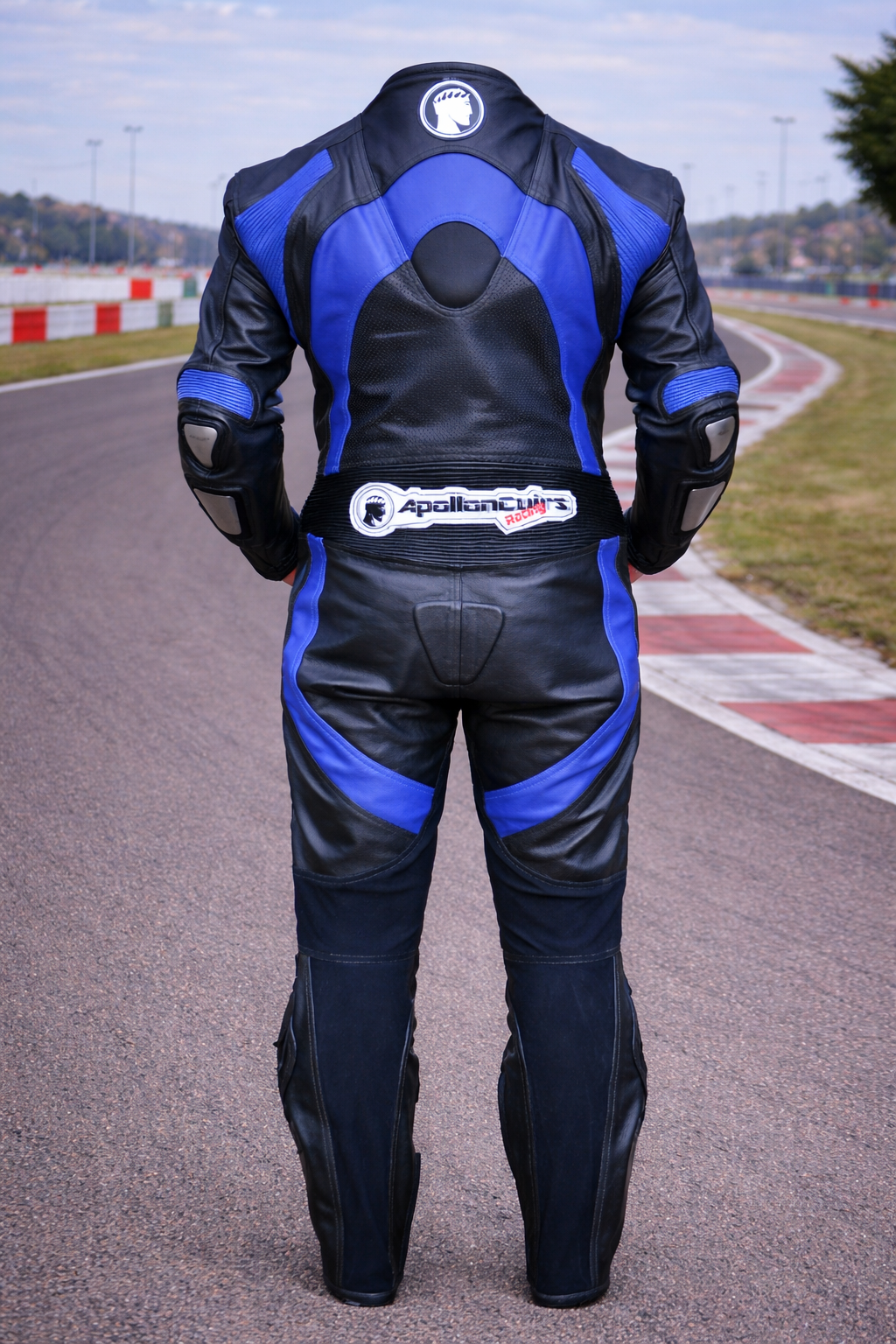 Combinaison moto cuir pour Homme
