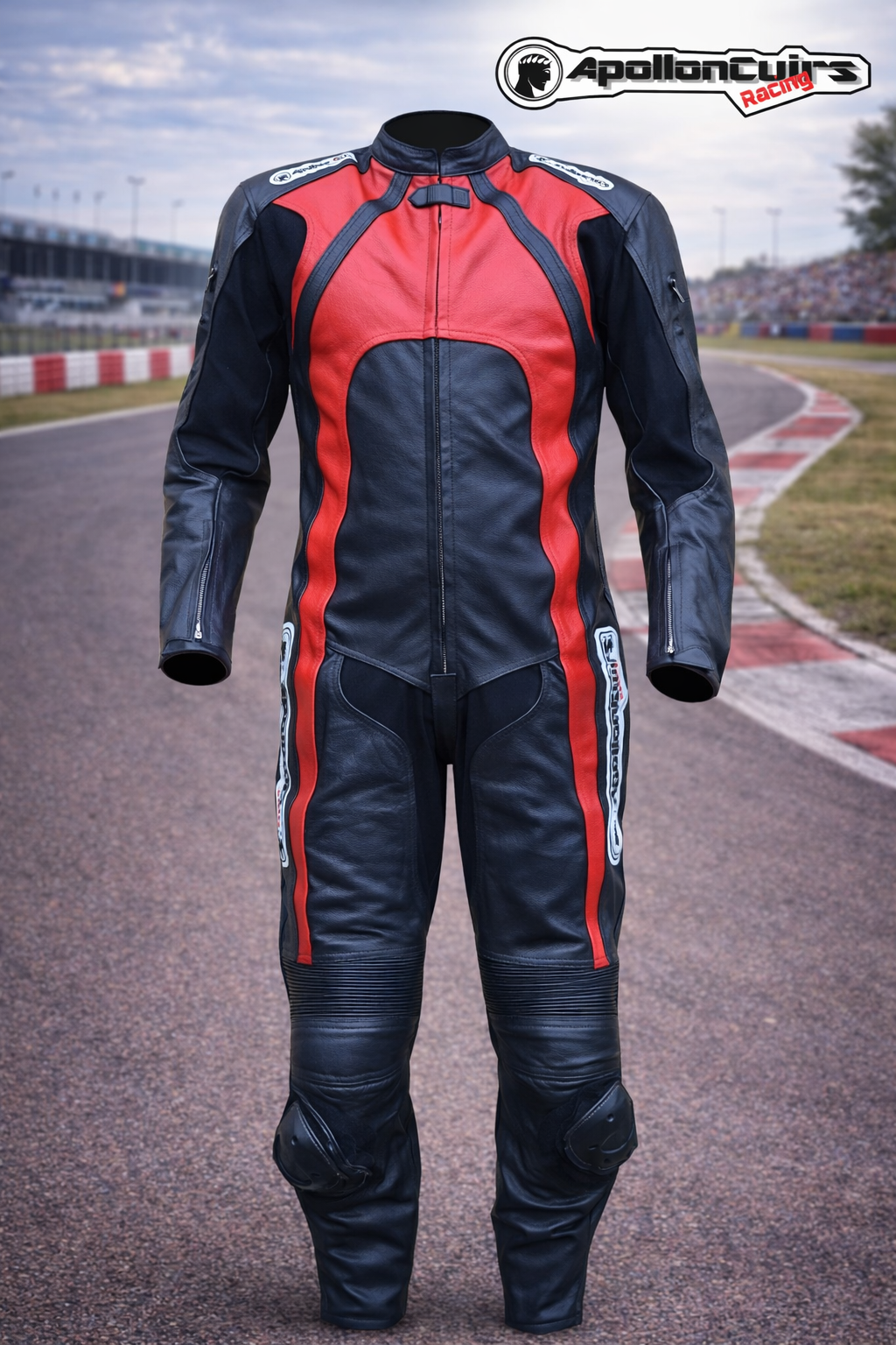 Combinaison moto cuir pour Homme