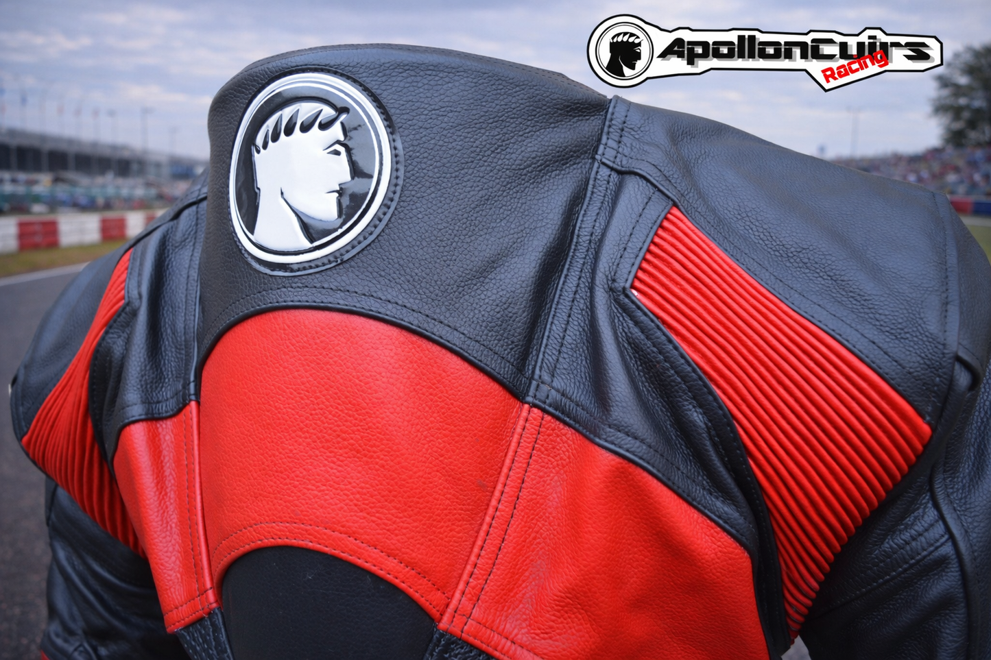 Combinaison moto cuir pour Homme