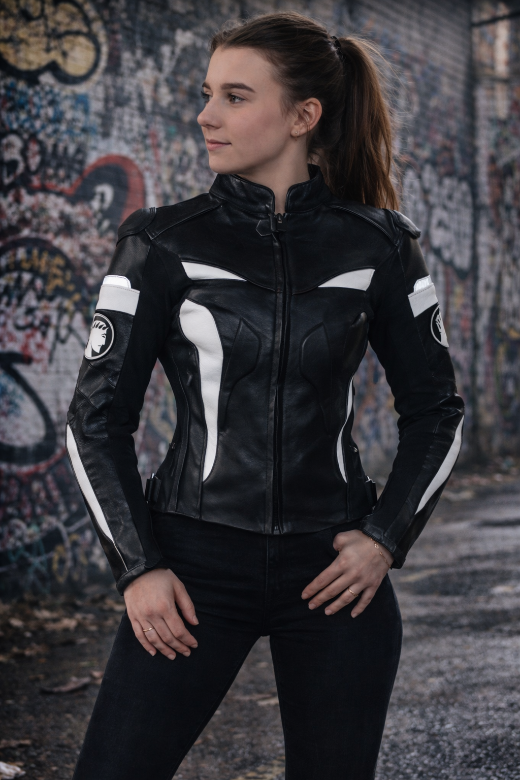 Blouson Moto Femme Racing