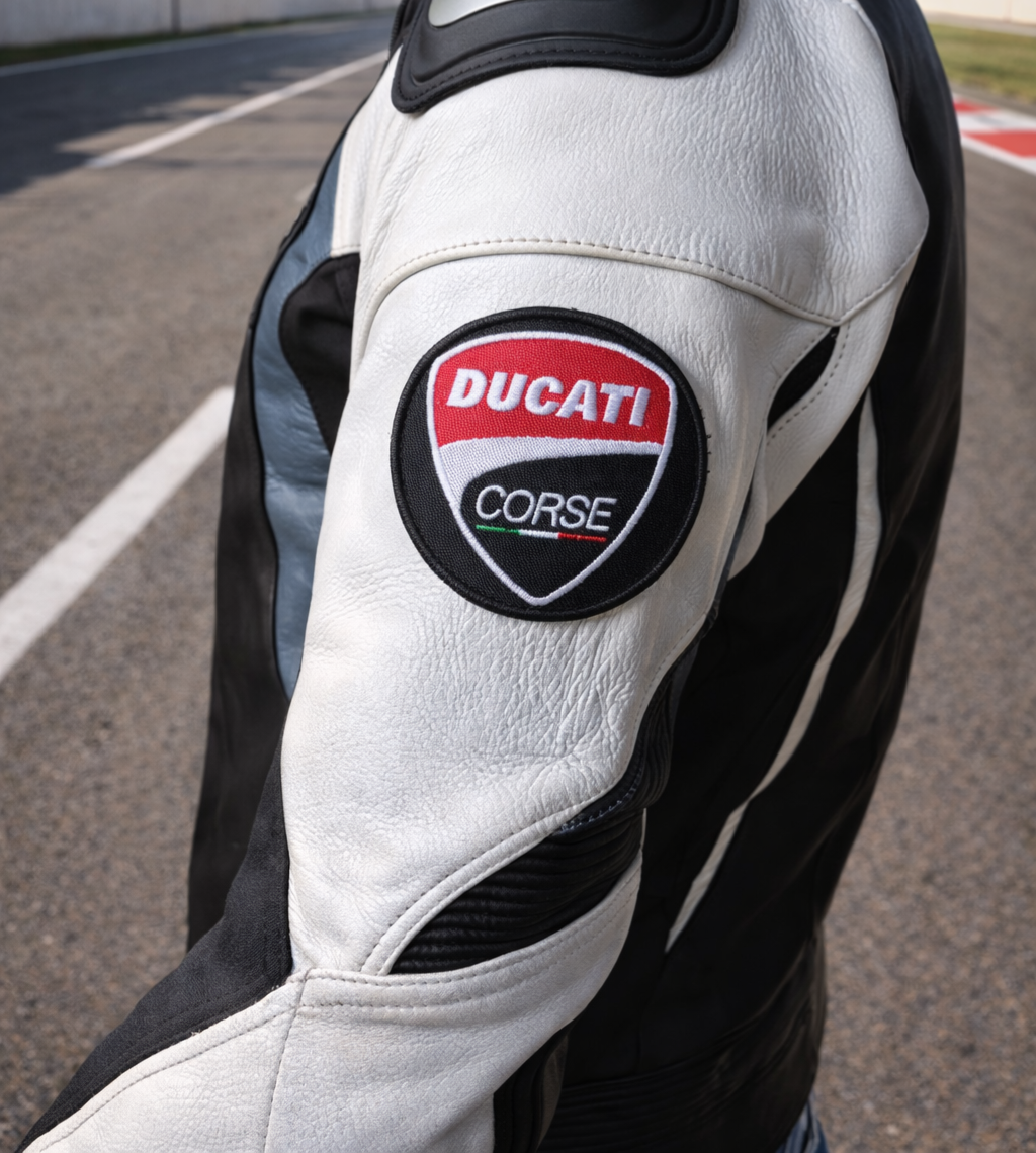 Blouson Moto Racing Eté Homme Cuir