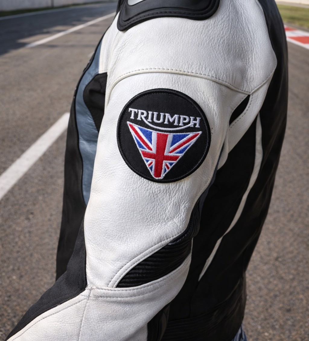 Blouson Moto Racing Eté Homme Cuir